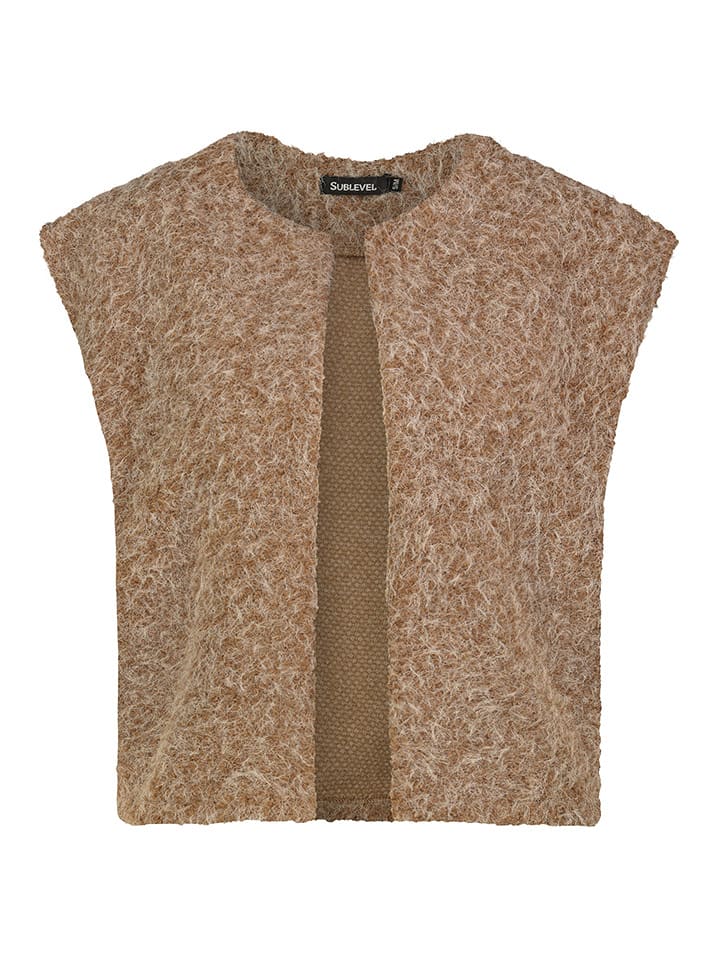 Sublevel Kamizelka w kolorze karmelowym rozmiar: M/L