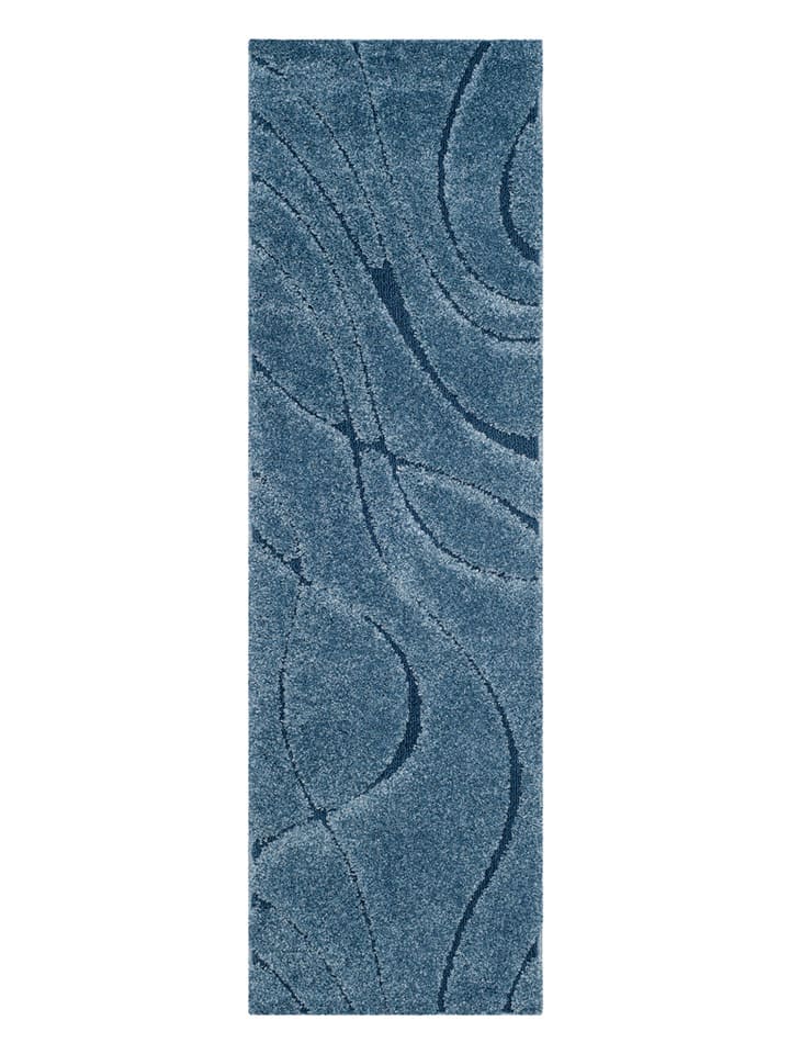 Safavieh Dywan "Shag" w kolorze niebieskim rozmiar: 69x152 cm