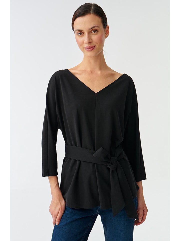 TATUUM Bluzka w kolorze czarnym rozmiar: M