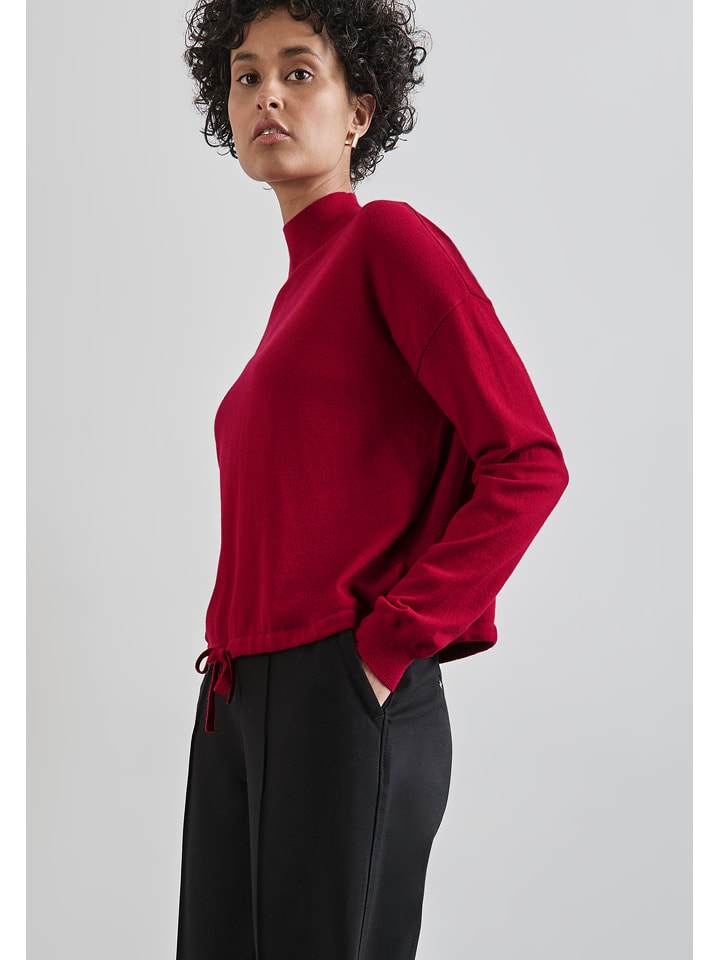 Street One Sweter w kolorze bordowym rozmiar: 42