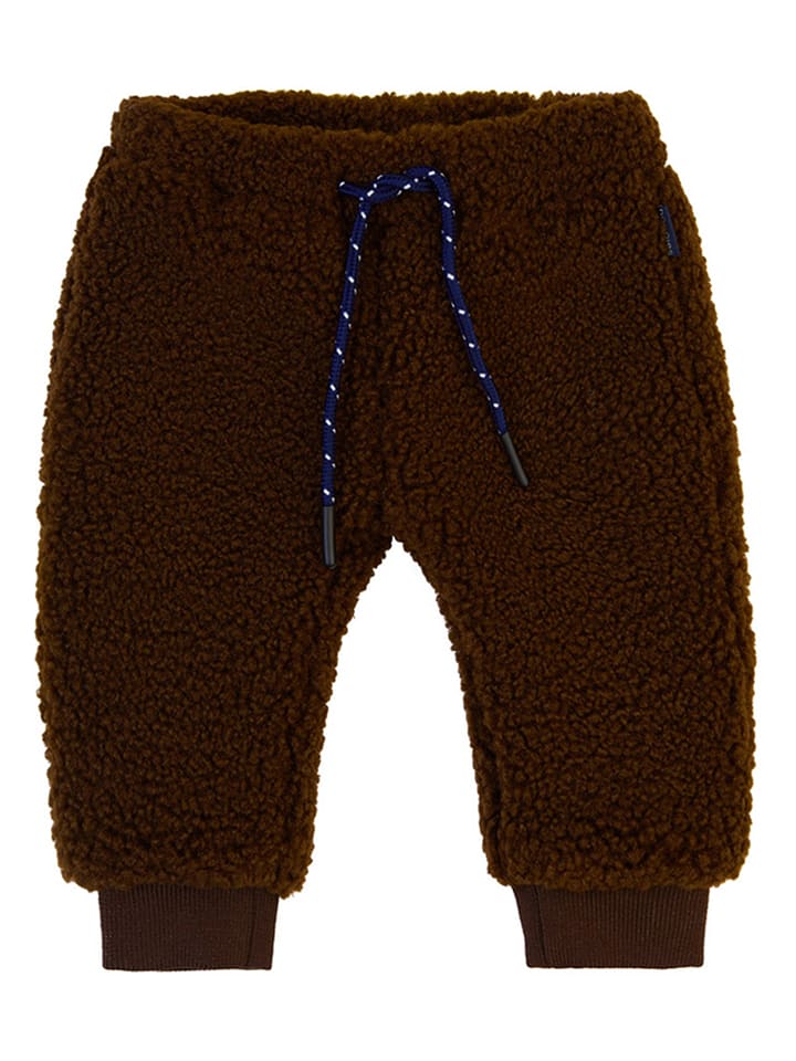 Noppies Spodnie dresowe "Gardouch" w kolorze brązowym rozmiar: 74