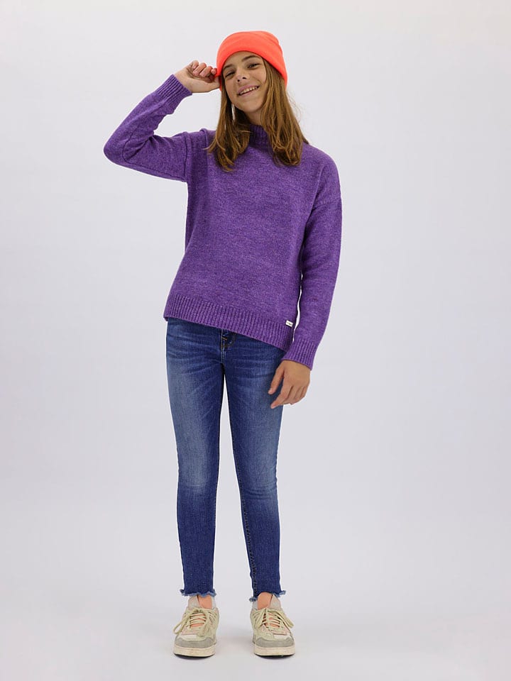 LTB Dżinsy "Amy G" - Regular fit - w kolorze niebieskim rozmiar: 140