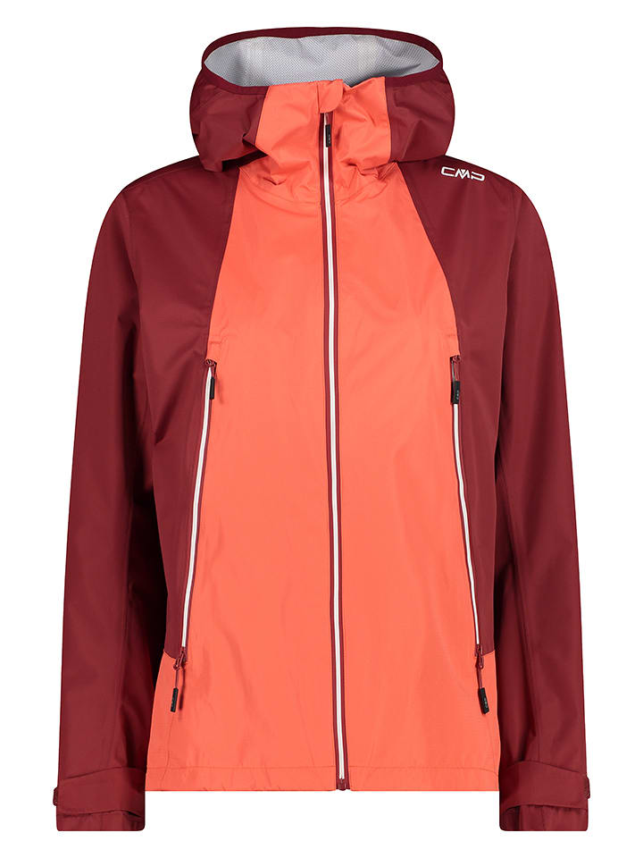 CMP Kurtka przeciwdeszczowa w kolorze czerwonym rozmiar: 44