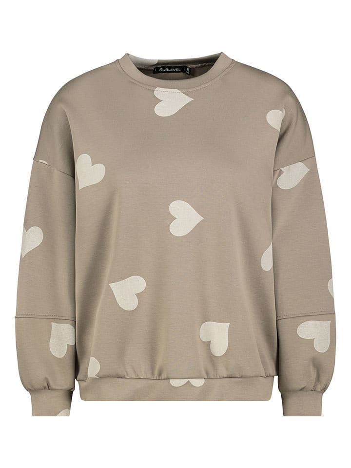 Sublevel Bluza w kolorze brązowo-beżowym rozmiar: M/L