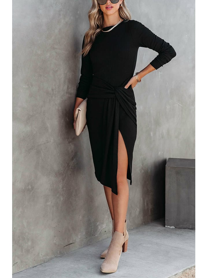 Milan Kiss Sukienka w kolorze czarnym rozmiar: XL