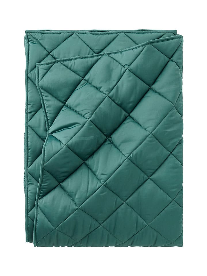 Ellos Home Narzuta "Meja" w kolorze zielonym rozmiar: 260x260 cm