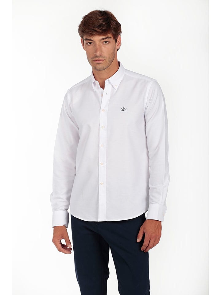 The Time of Bocha Koszula "Oxford" w kolorze białym rozmiar: XXL