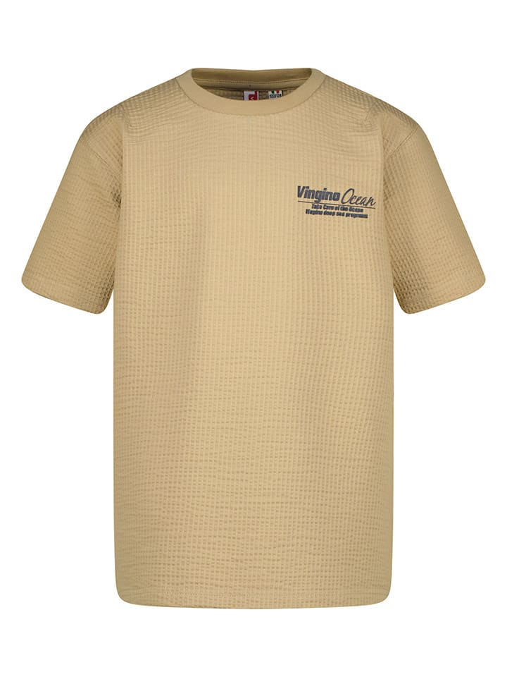 Vingino Koszulka w kolorze beżowym rozmiar: 116