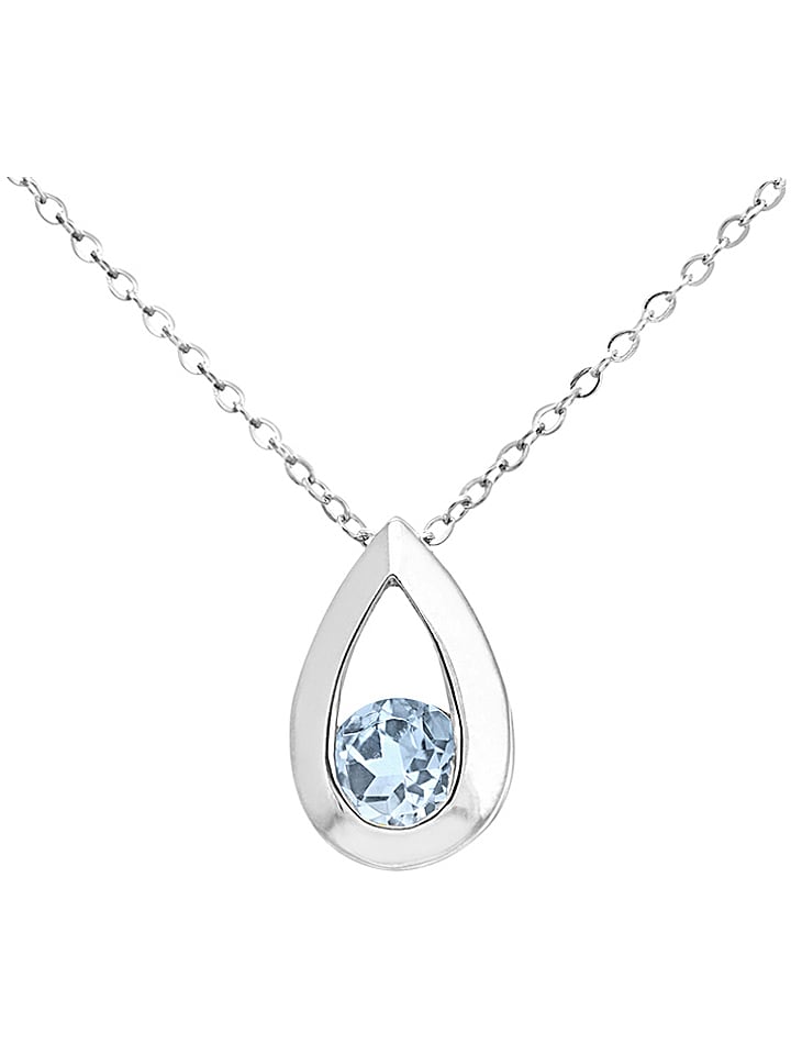 Revoni Złoty naszyjnik z zawieszką - dł. 45 cm rozmiar: onesize