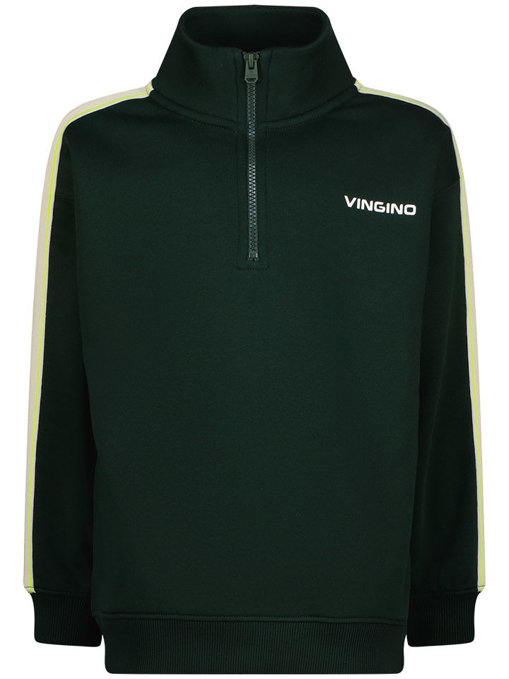 Vingino Sweter w kolorze zielono-żółtym rozmiar: 140