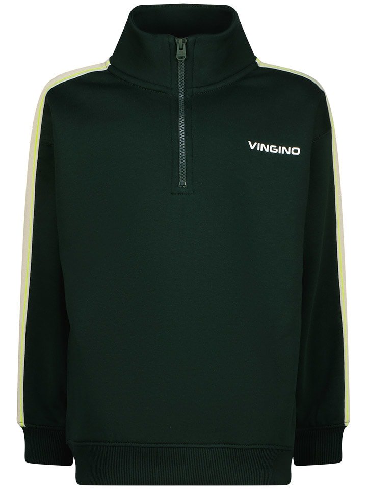 Vingino Sweter w kolorze zielono-żółtym rozmiar: 140