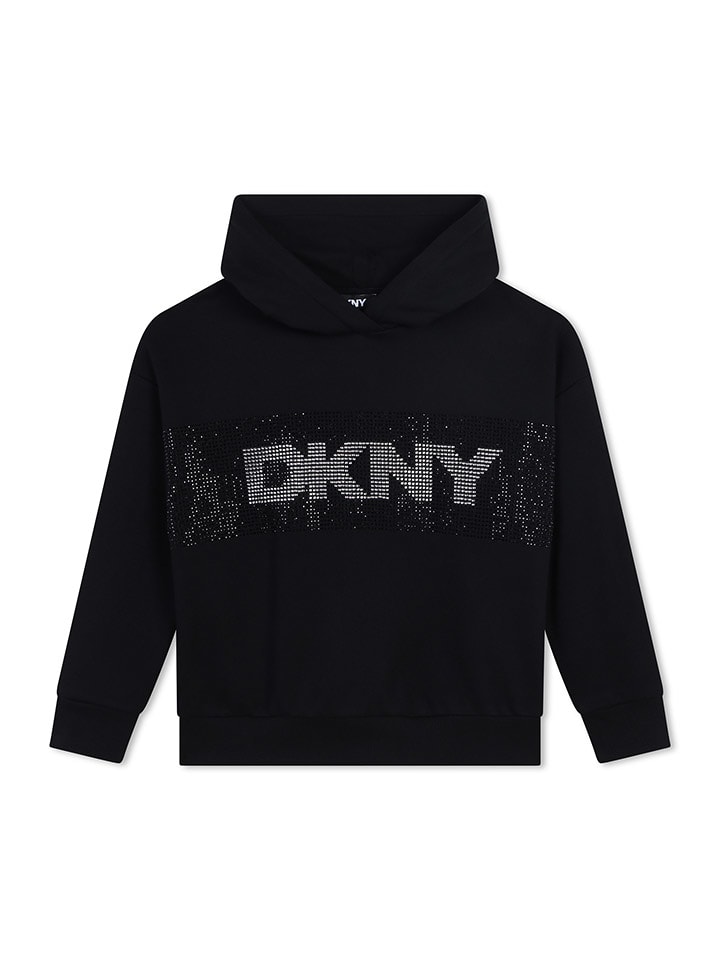 DKNY Bluza w kolorze czarnym rozmiar: 116