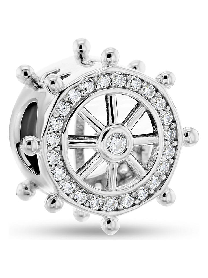 CHARM'S Srebrny charms z cyrkoniami rozmiar: onesize