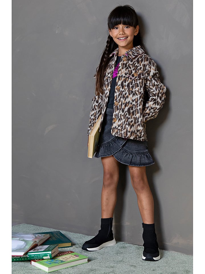 Like Flo Kurtka koszulowa "Like Flo Flo" w kolorze beżowym rozmiar: 164