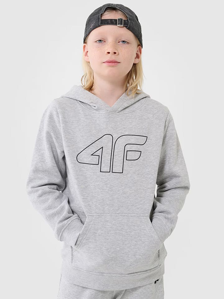 4F Bluza w kolorze szarym rozmiar: 164
