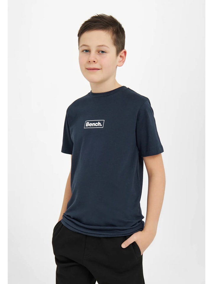 Bench Koszulka "Angus" w kolorze granatowym rozmiar: 176