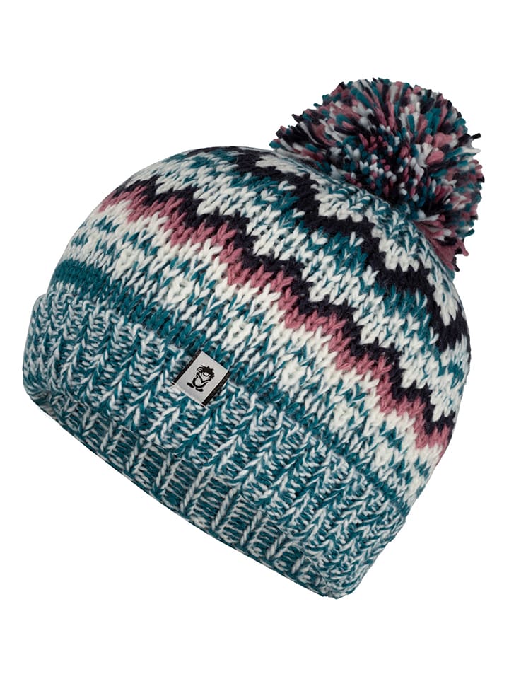 Trollkids Czapka "Kristiansand" w kolorze morskim rozmiar: 48-52 cm