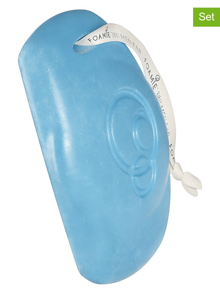 Foamie Mydła 3w1 pod prysznic (4 szt.) "Seas The Day" - po 90 g rozmiar: onesize