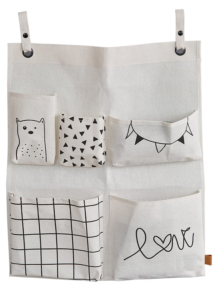 STORE IT Organizer wiszący "Premium" w kolorze beżowym - 50 x 60 cm rozmiar: onesize