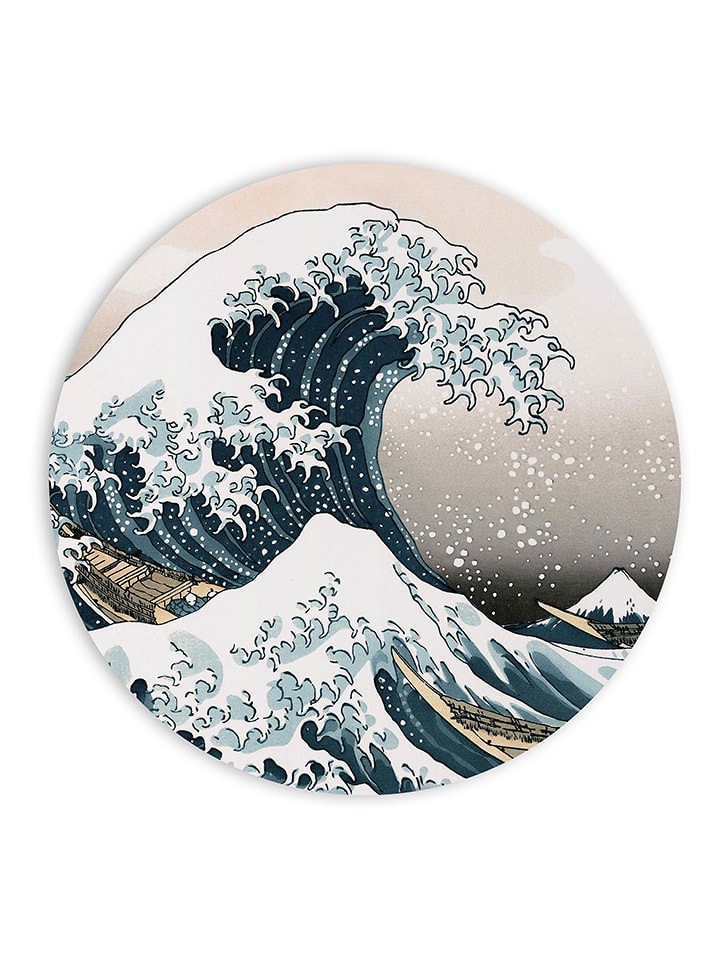 Orangewallz Druk artystyczny "Hokusai - The great wave" rozmiar: 50 cm