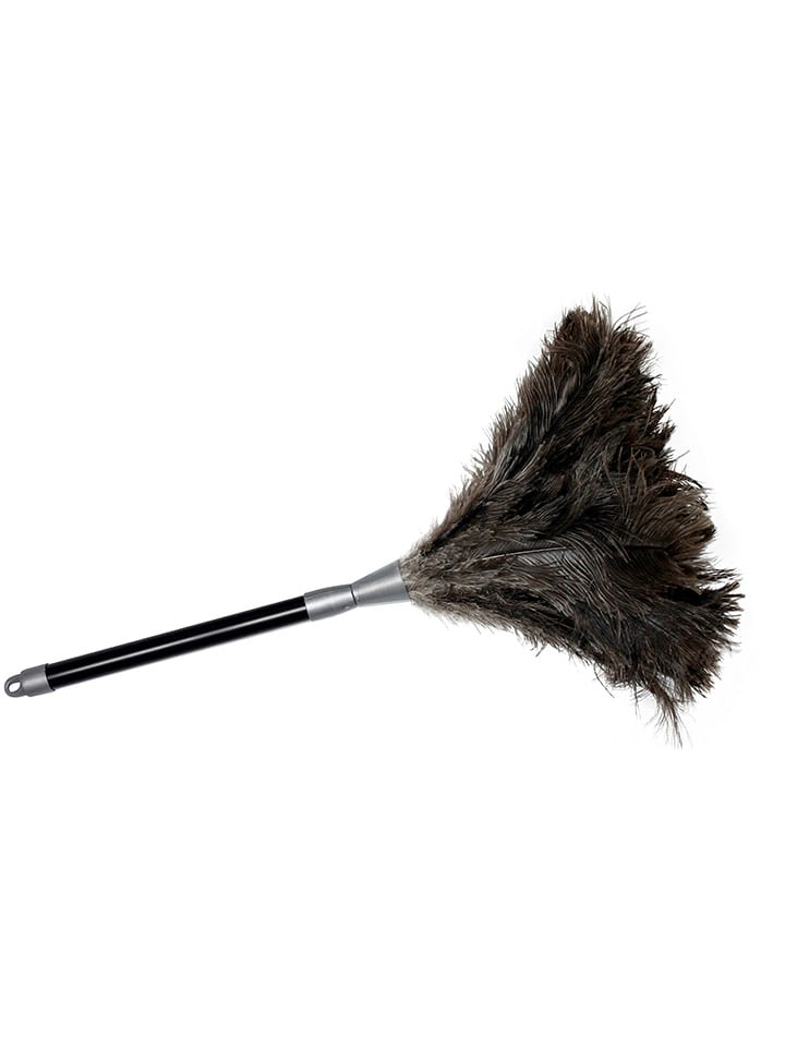 Wenko Szczotka w kolorze czarnym do kurzu - 81 x Ø 20 cm rozmiar: onesize