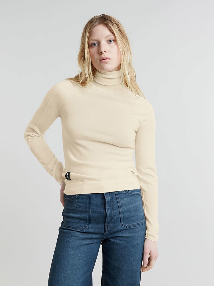 G-Star Golf w kolorze kremowym rozmiar: M