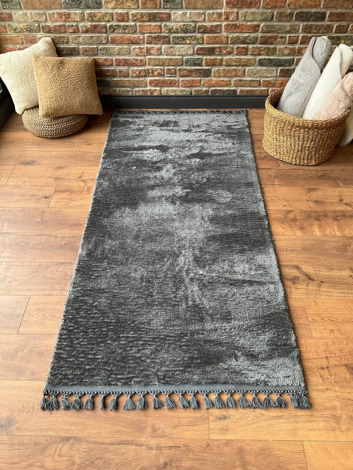 Mioli Dywan w kolorze antracytowym rozmiar: 80x300 cm