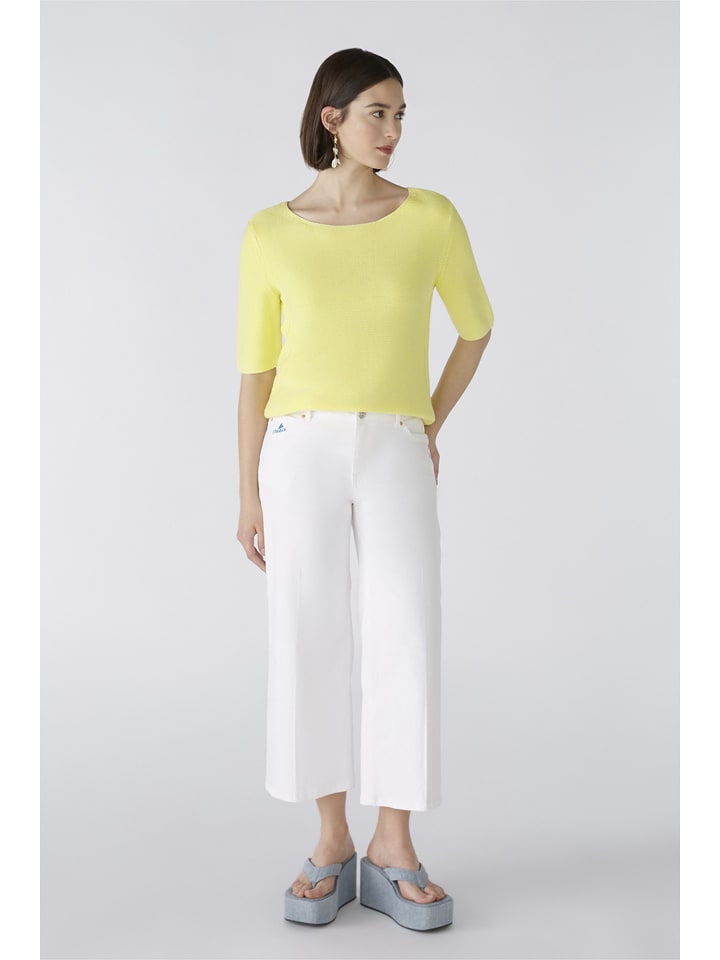 Oui Sweter w kolorze żółtym rozmiar: 40