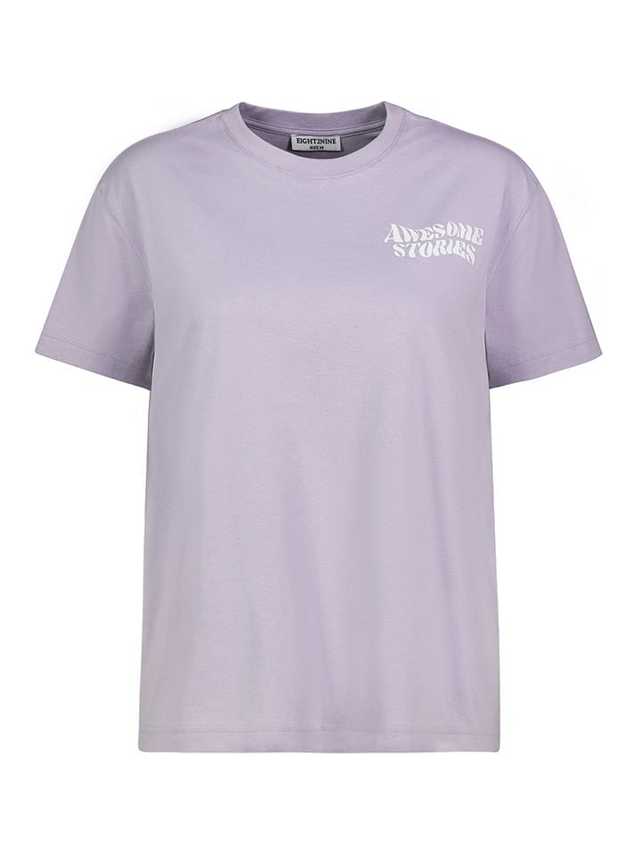 Eight2Nine Koszulka w kolorze lawendowym rozmiar: L