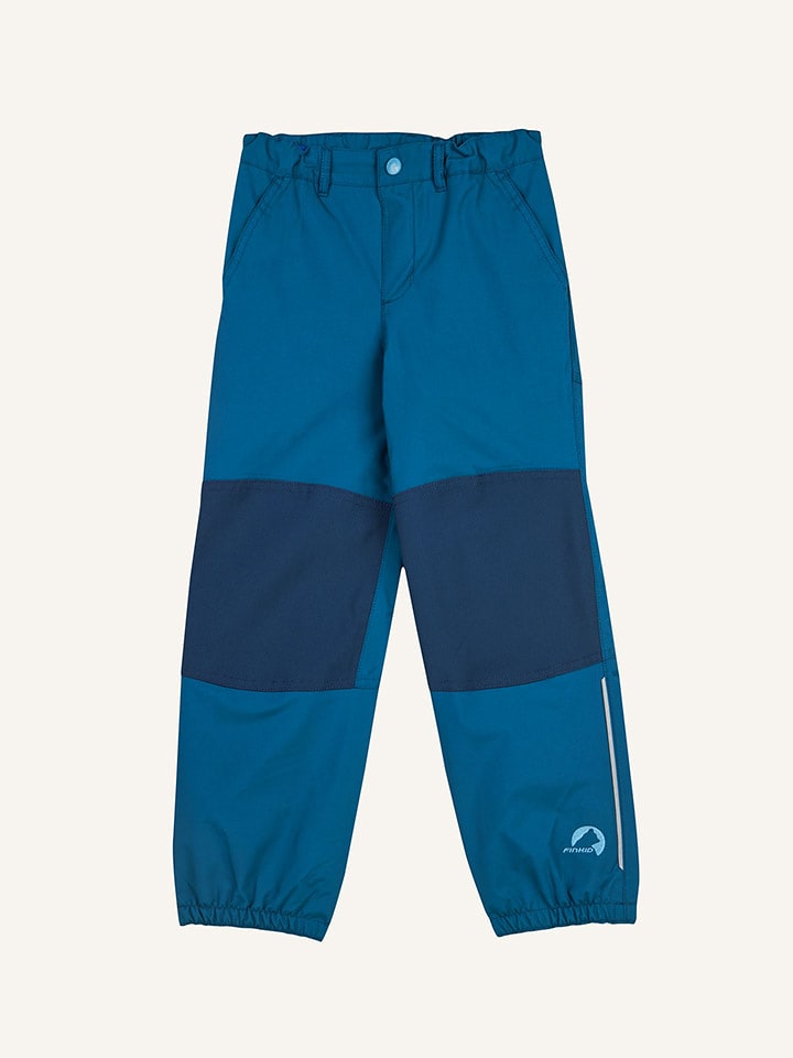 finkid Spodnie przeciwdzeszczowe "Hirvi" w kolorze niebieskim rozmiar: 80/90