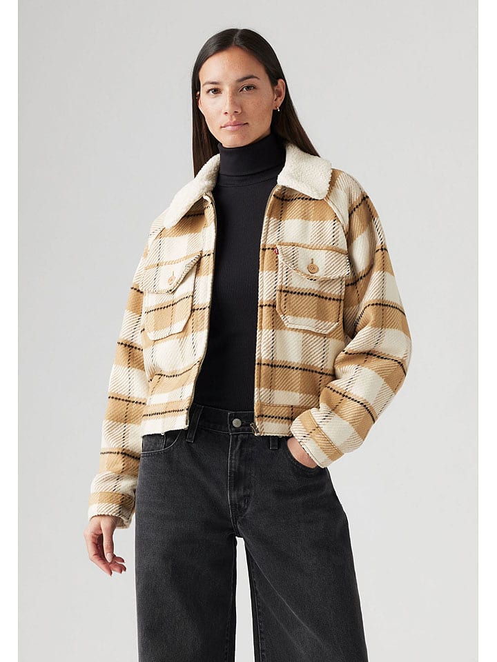 Levi's Kurtka koszulowa w kolorze karmelowym rozmiar: S