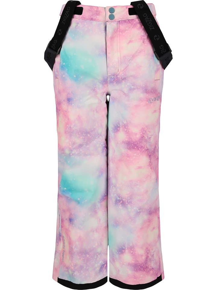 Zigzag Spodnie narciarskie "Soho" w kolorze jasnoróżowym rozmiar: 98/104