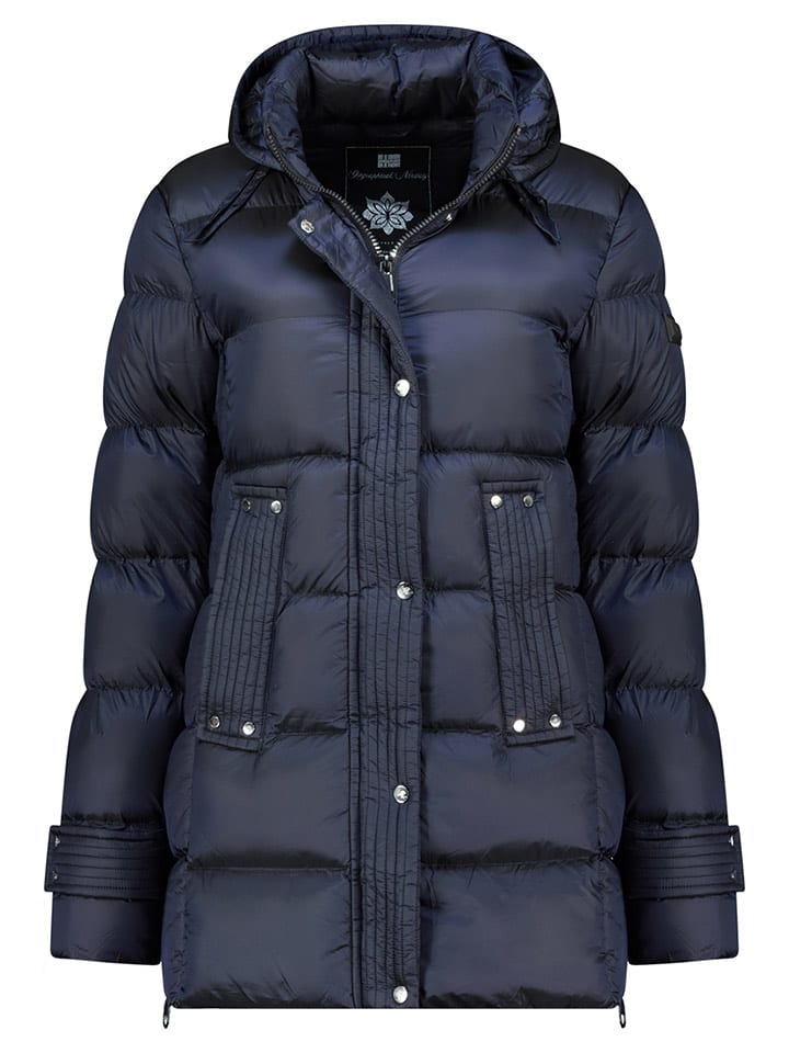 Geographical Norway Kurtka zimowa "Dolidia" w kolorze granatowym rozmiar: XL