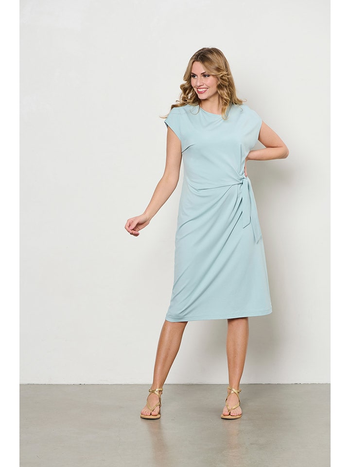 &Co Woman Sukienka "Lizzy" w kolorze błękitnym rozmiar: L