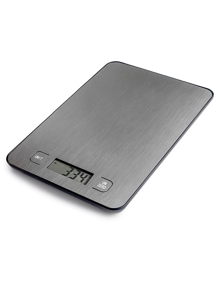 Ibili Waga kuchenna w kolorze szarym - 20,6 x 14 cm rozmiar: onesize