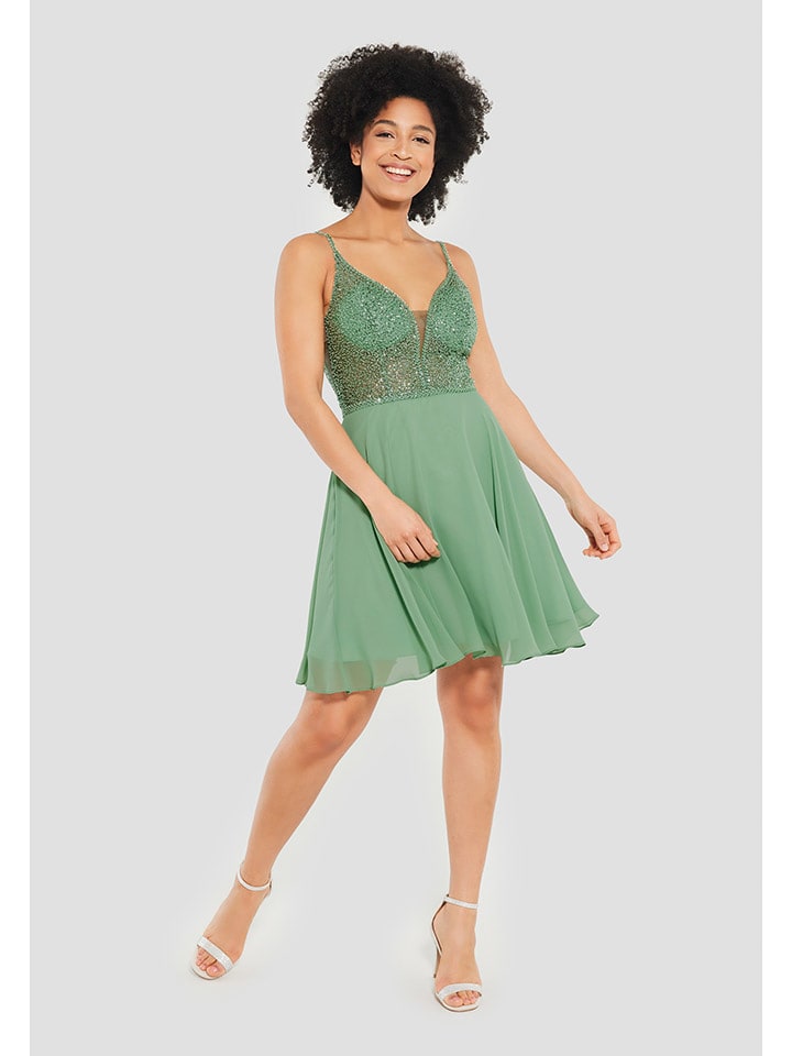 SWING Sukienka w kolorze zielonym rozmiar: 38