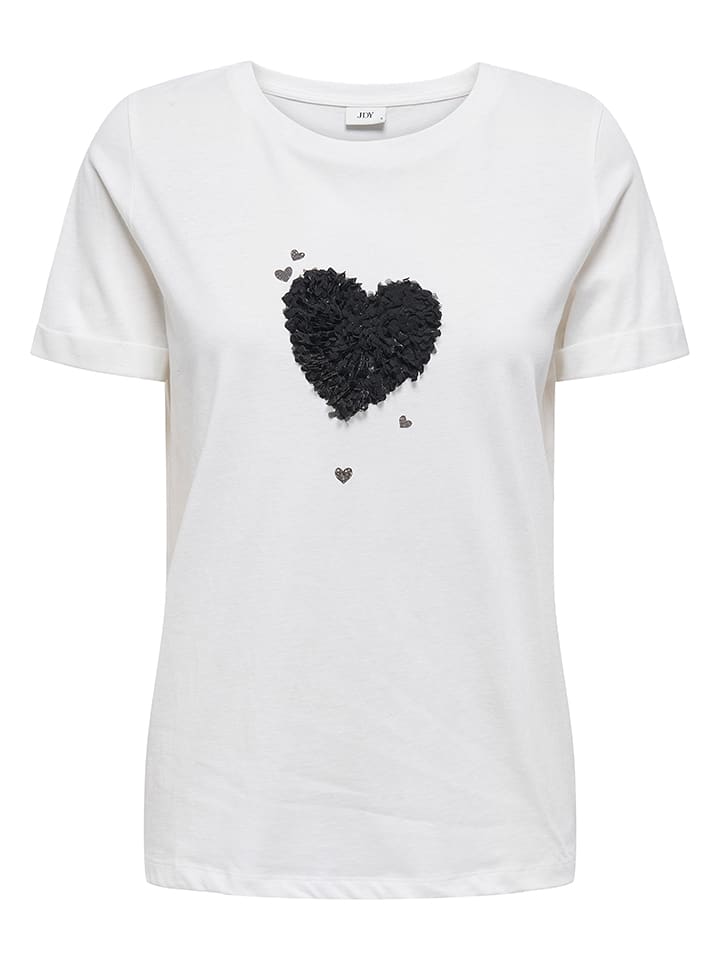 JDY Koszulka w kolorze białym rozmiar: S