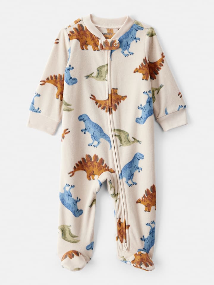 carter's Śpioszki w kolorze niebiesko-beżowo-jasnobrązowym rozmiar: 74