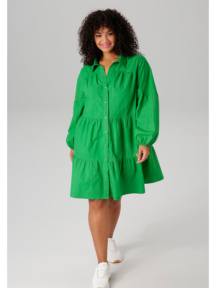 Aniston Sukienka w kolorze zielonym rozmiar: 46