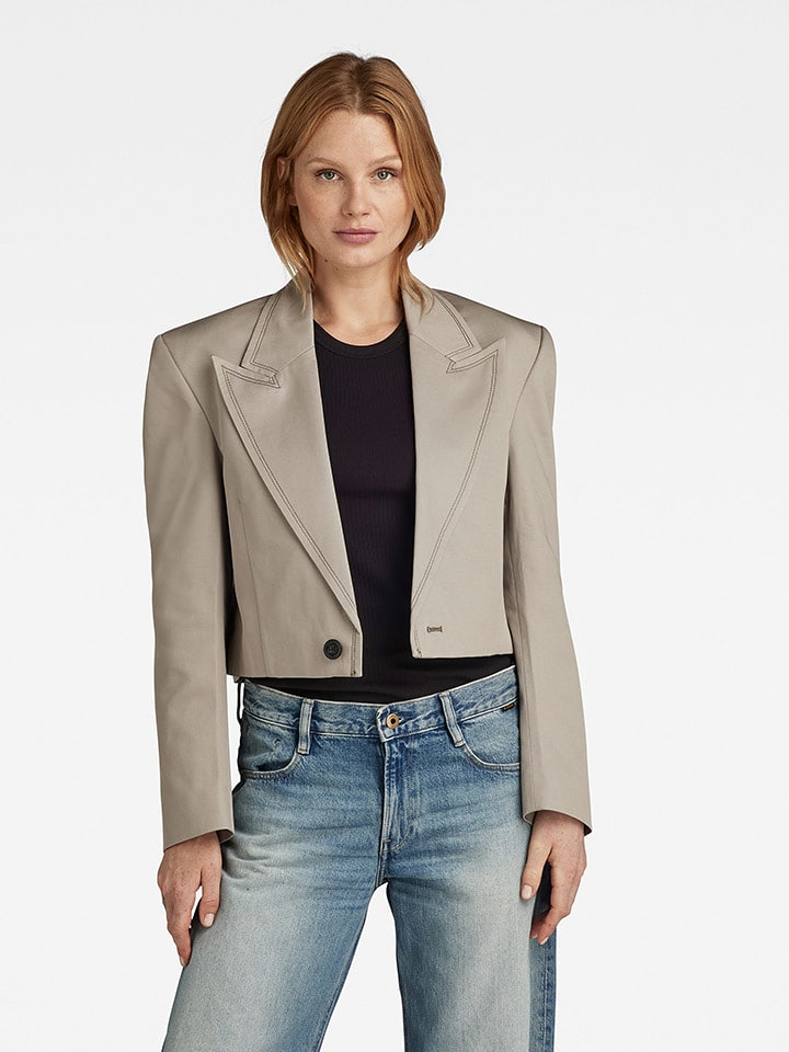 G-Star Blezer w kolorze szarobrązowym rozmiar: M