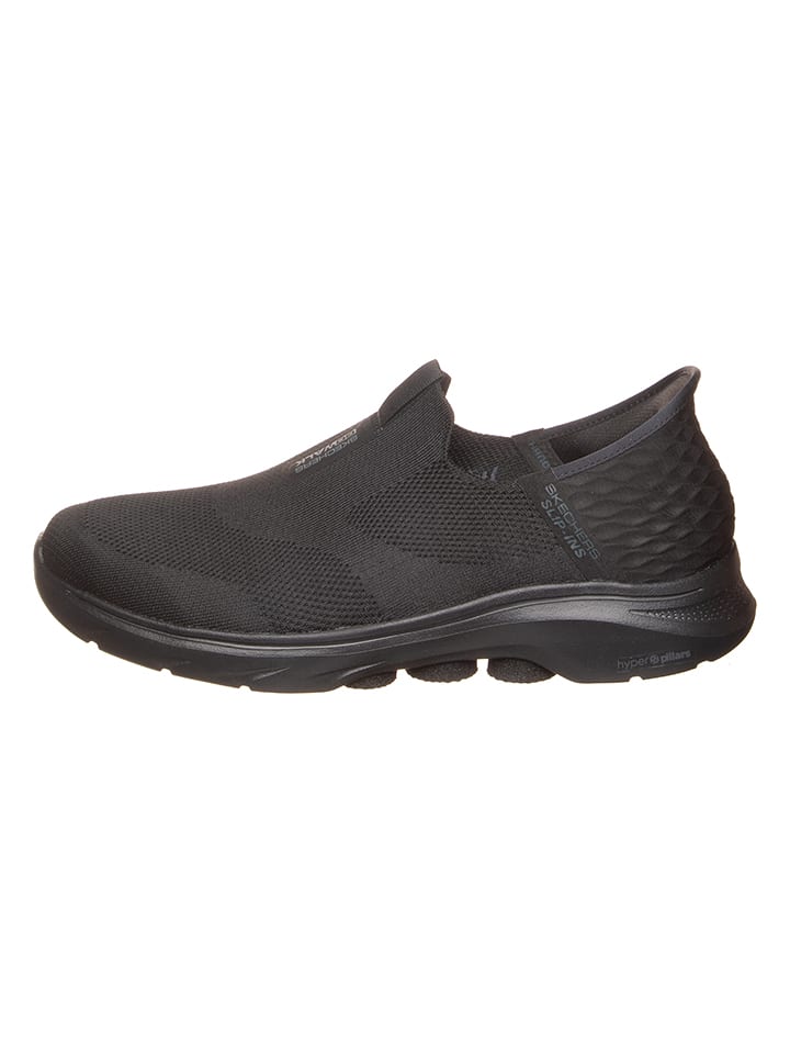 Skechers Slippersy "Go Walk 7 - Easy On 2" w kolorze czarnym rozmiar: 42,5