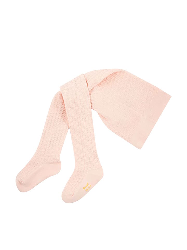 Steiff Rajstopy w kolorze jasnoróżowym rozmiar: 128