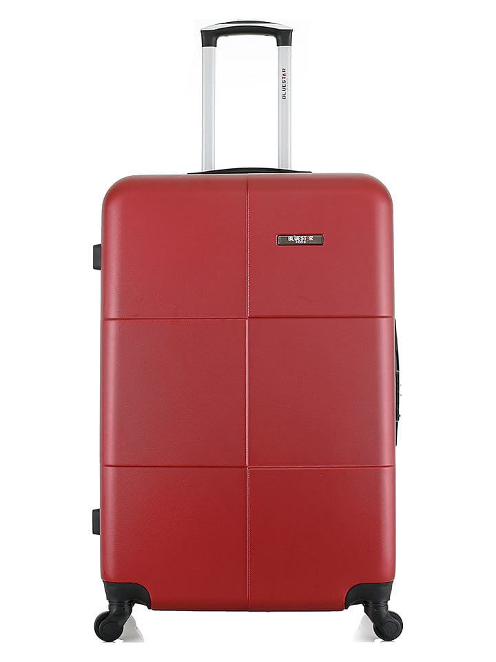 BlueStar Walizka "Miami" w kolorze czerwonym - 47 x 95 x 29 cm rozmiar: onesize