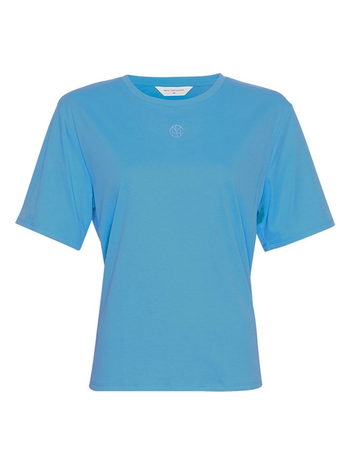 MOSS COPENHAGEN Koszulka w kolorze niebieskim rozmiar: S/M