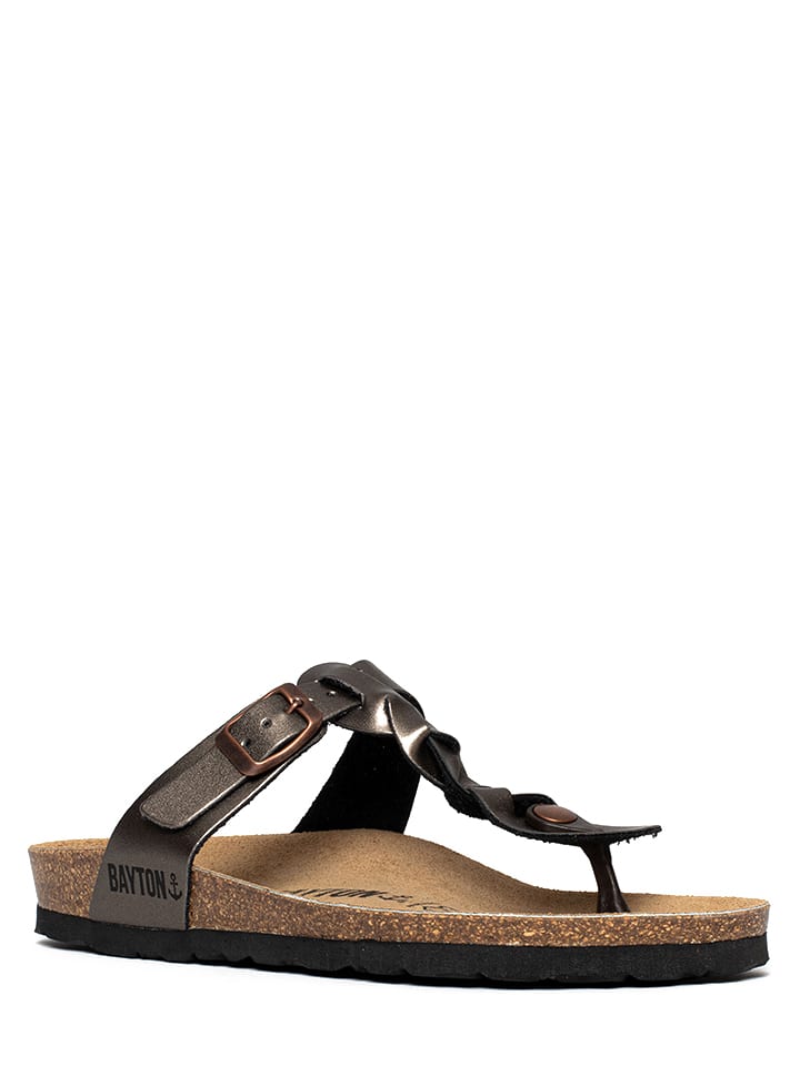 BAYTON Japonki "Huelva" w kolorze miedzianym rozmiar: 38