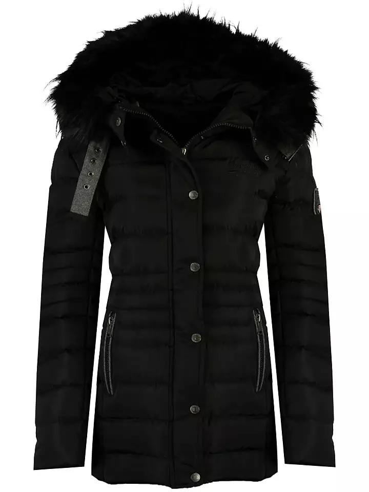 Geographical Norway Kurtka zimowa "Daleo" w kolorze czarnym rozmiar: 128