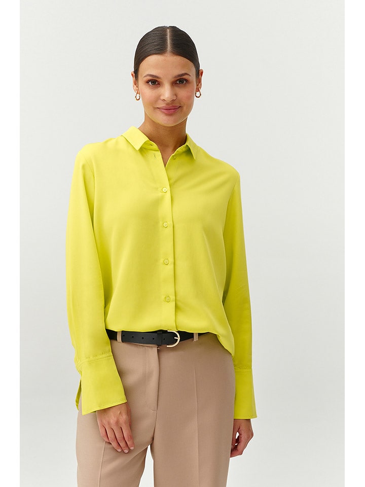 TATUUM Bluzka w kolorze jaskrawozielonym rozmiar: 36