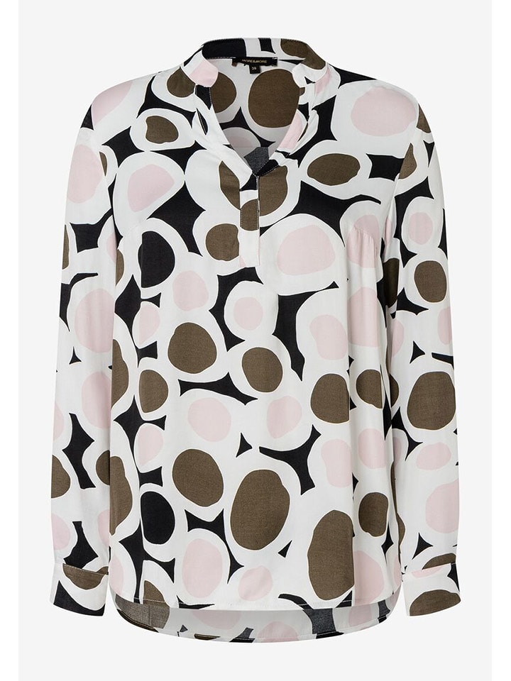 More & More Bluzka w kolorze kremowo-jasnobrązowym rozmiar: 38