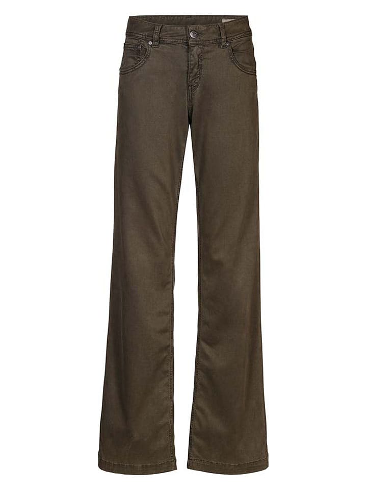 Herrlicher Dżinsy "Edna" - Comfort Fit - w kolorze brązowym rozmiar: W32/L32