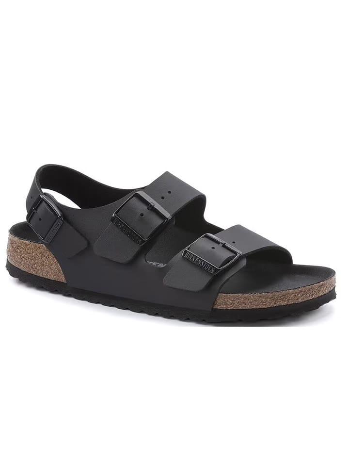 Birkenstock Sandały "Milano" w kolorze czarnym rozmiar: 41